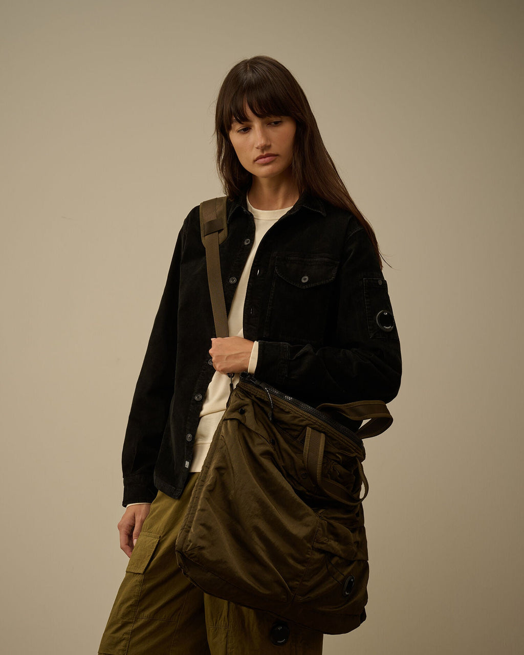 Nylon B Shoulder Bag