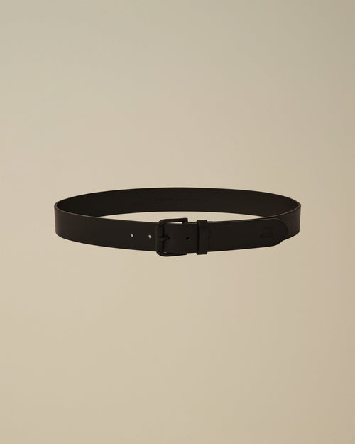 Leather Logo Belt