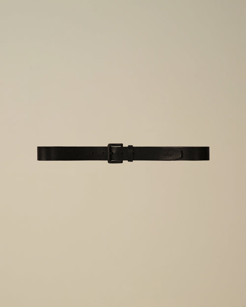 Leather Printed Logo Belt Enfant