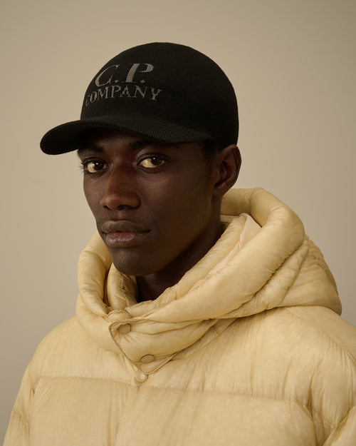 Extrafine Merino Wool Logo Cap