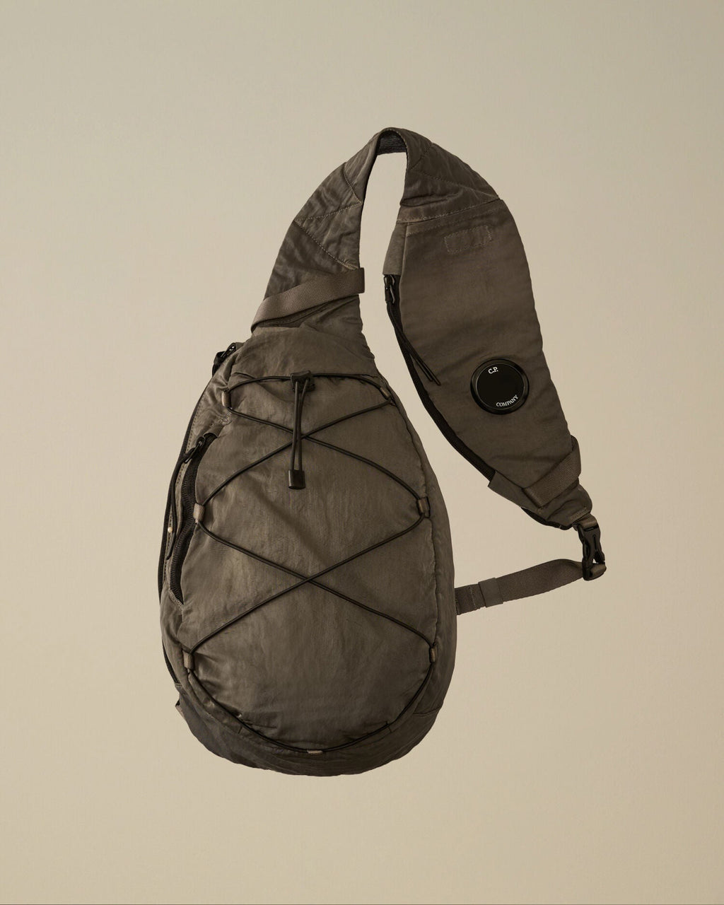 Nylon B Lens Crossbody Rucksack