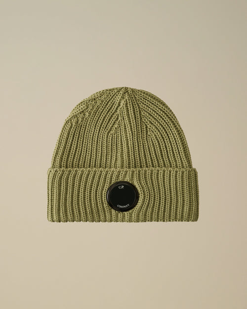 Extrafine Merino Wool Lens Beanie Enfant