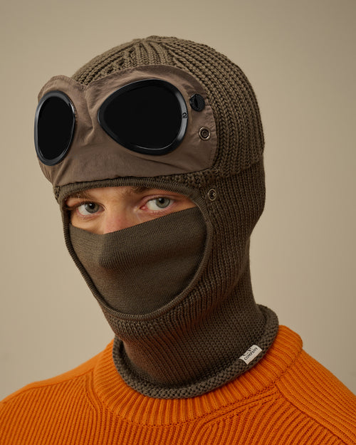 Extrafine Merino Wool Goggle Balaclava