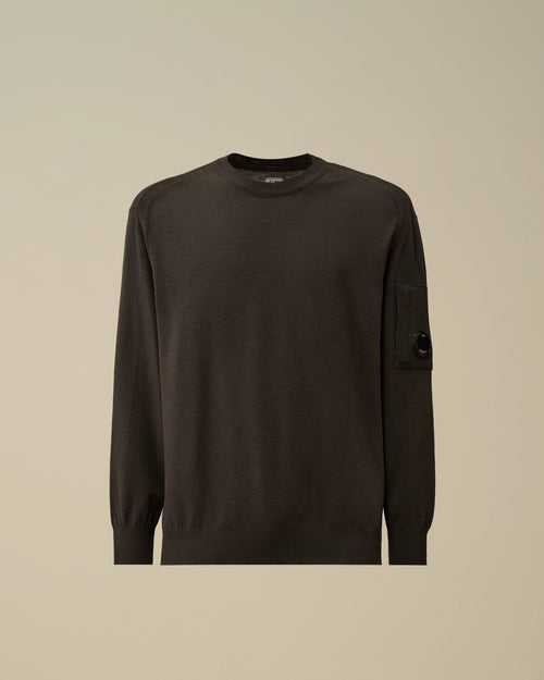 Extrafine Merino Wool Crewneck Sweater