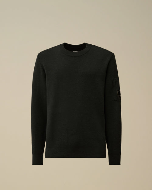 Re-Wool Crewneck Lens Sweater Enfant