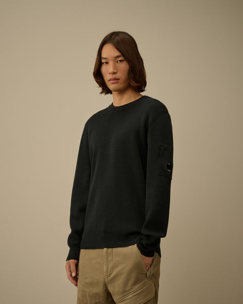 Re-Wool Crewneck Lens Sweater
