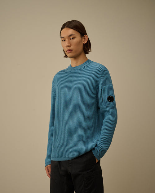 Re-Wool Crewneck Lens Sweater