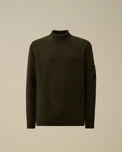 Extrafine Merino Wool Mockneck Sweater
