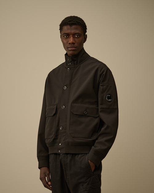 C.P. Shell-R Bomber Jacket - Black