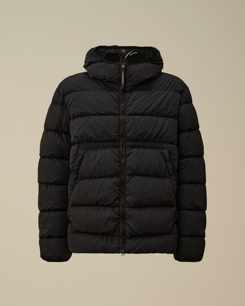 Chrome-R Goggle Down Jacket - Blue Enfant