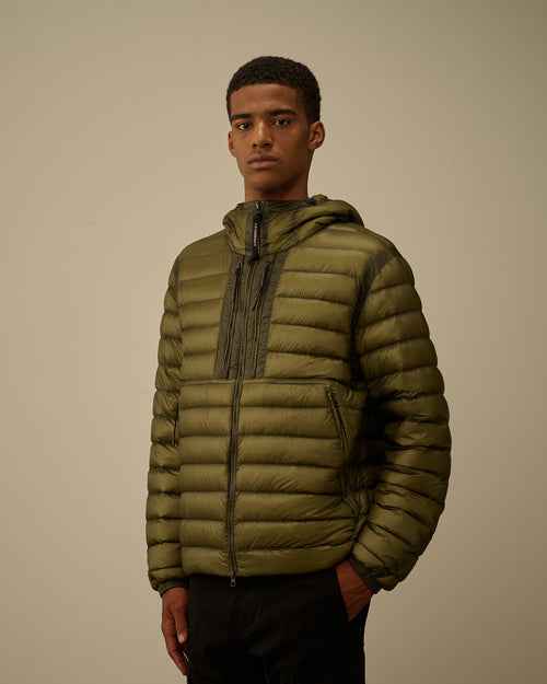 D.D. Shell Goggle Down Jacket - Green - S