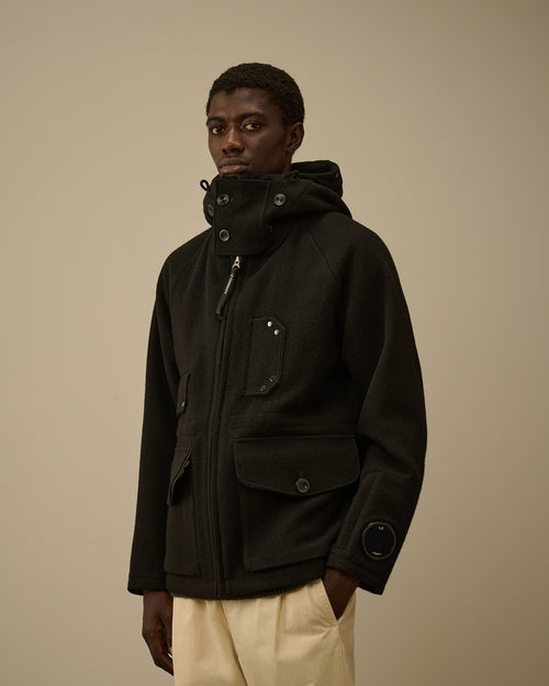 C.P. Duffel Mille Jacket - Black