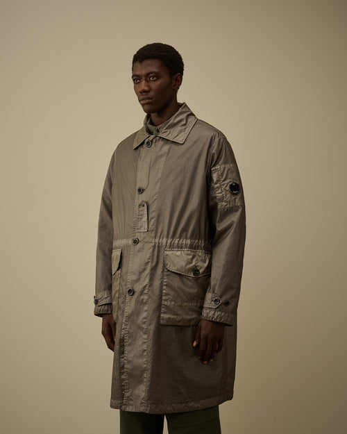 Opal Lens Coat - Grey - S