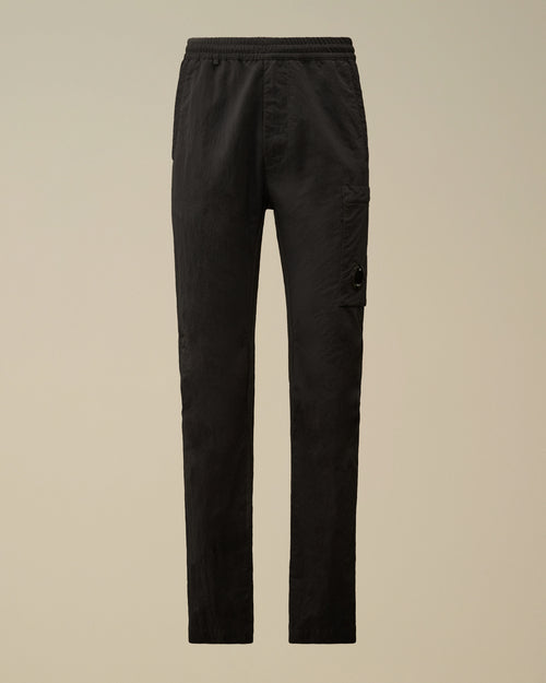 Blue Diagonal Flatt Nylon Regular Cargo Pants Enfant