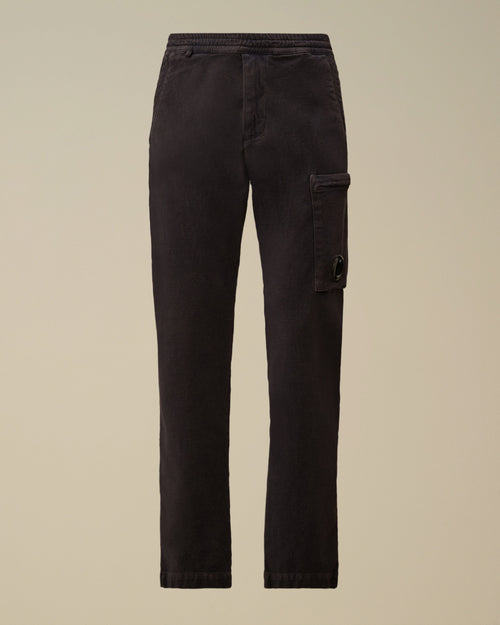 Blue Moleskin Stretch Cargo Pants Enfant