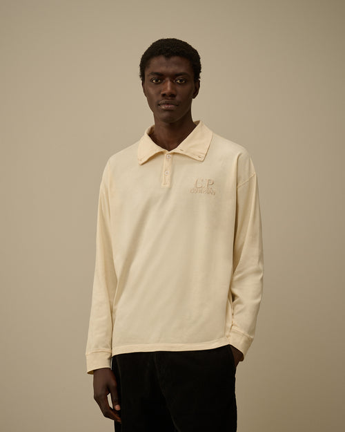 20/1 Jersey Long Sleeve Boxy Polo