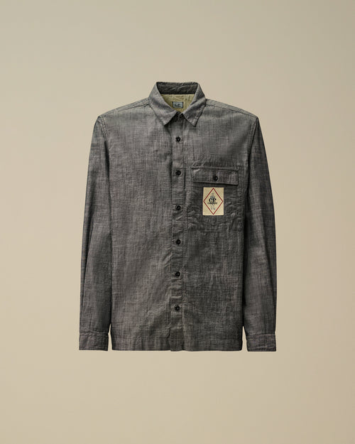 Chambray Longsleeve Button Shirt