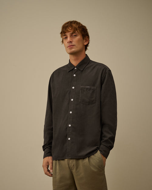 2000 Stripes Corduroy Long Sleeve Button Shirt