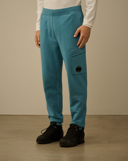 Diagonal Raised Fleece Lens Sweatpants