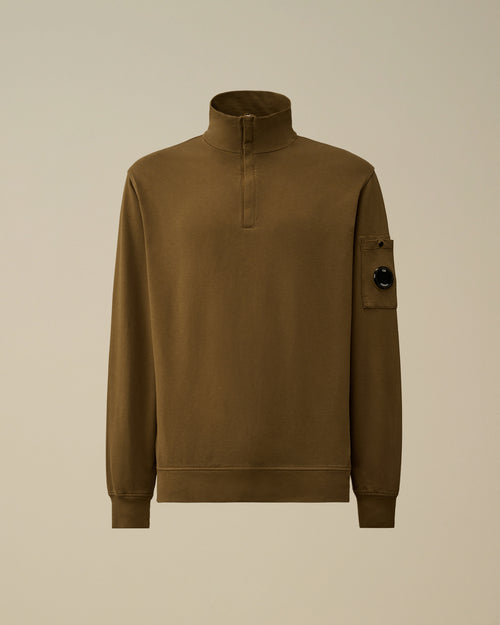 Light Fleece Half Zip Sweatshirt
