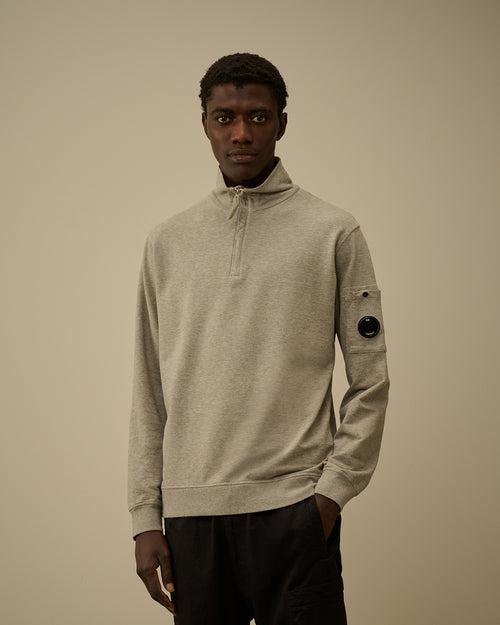 Light Fleece Half Zip Sweatshirt