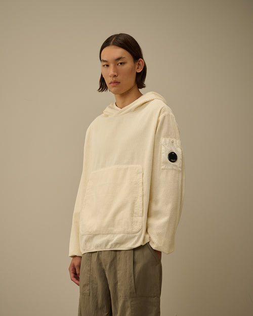 Corduroy 350 Lens Hooded Sweatshirt