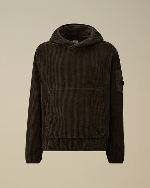 Corduroy 350 Lens Hooded Sweatshirt Enfant