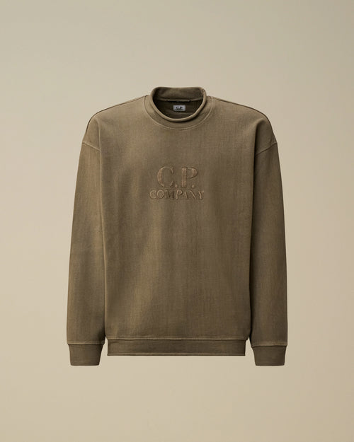 Acero Fleece Boxy Mockneck Sweatshirt Enfant