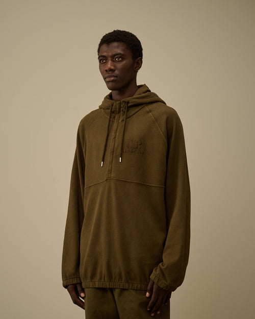 Acero Fleece Half Zip Hooded Sweatshirt