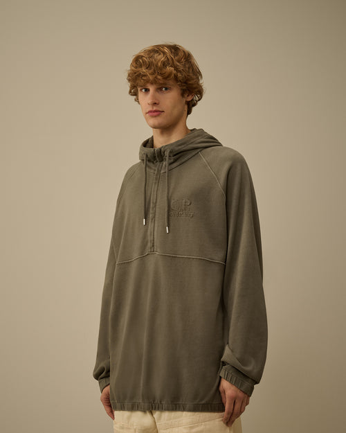 Acero Fleece Half Zip Hooded Sweatshirt