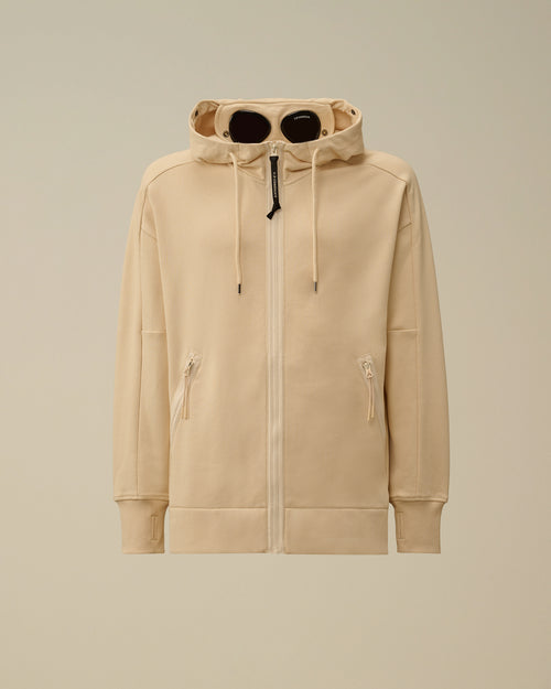 Diagonal Raised Fleece Goggle Sweatshirt