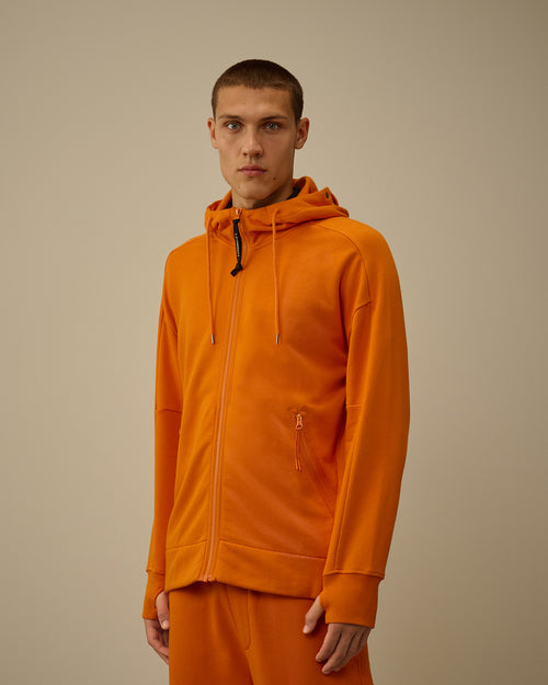 Diagonal Raised Fleece Goggle Sweatshirt