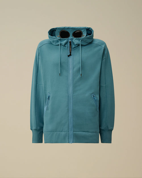 Diagonal Raised Fleece Goggle Sweatshirt