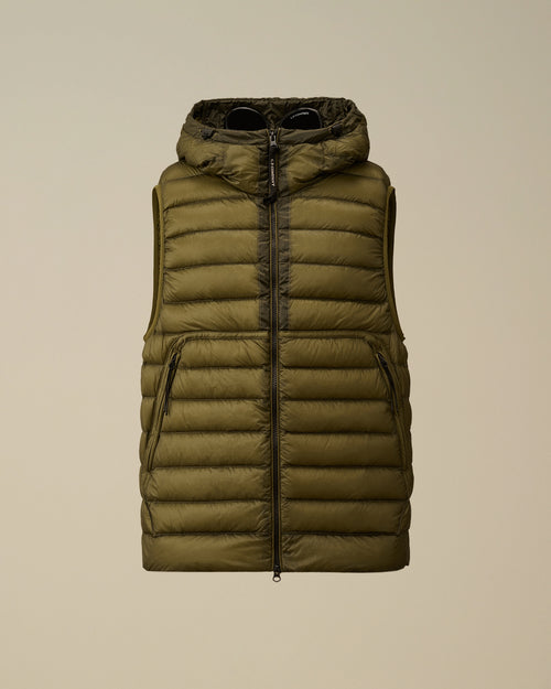 D.D. Shell Goggle Down Gilet - Green - XS