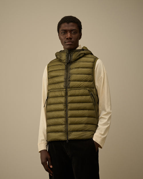 D.D. Shell Goggle Down Gilet - Green - S