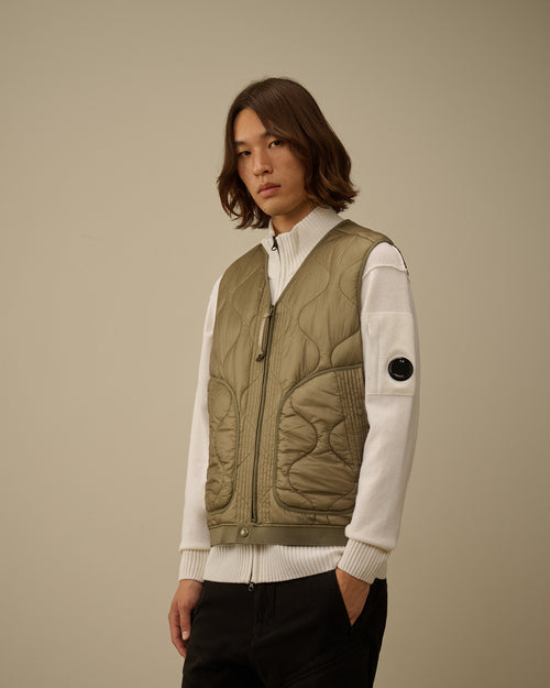 Liner Padded Gilet - Grey
