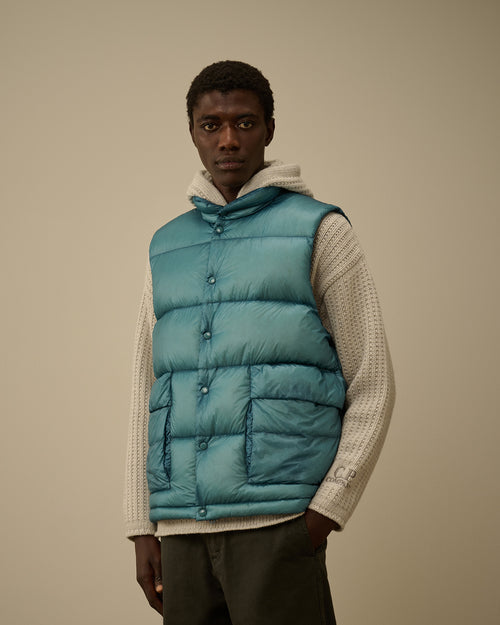 D.D. Shell Down Gilet - Light Blue - S