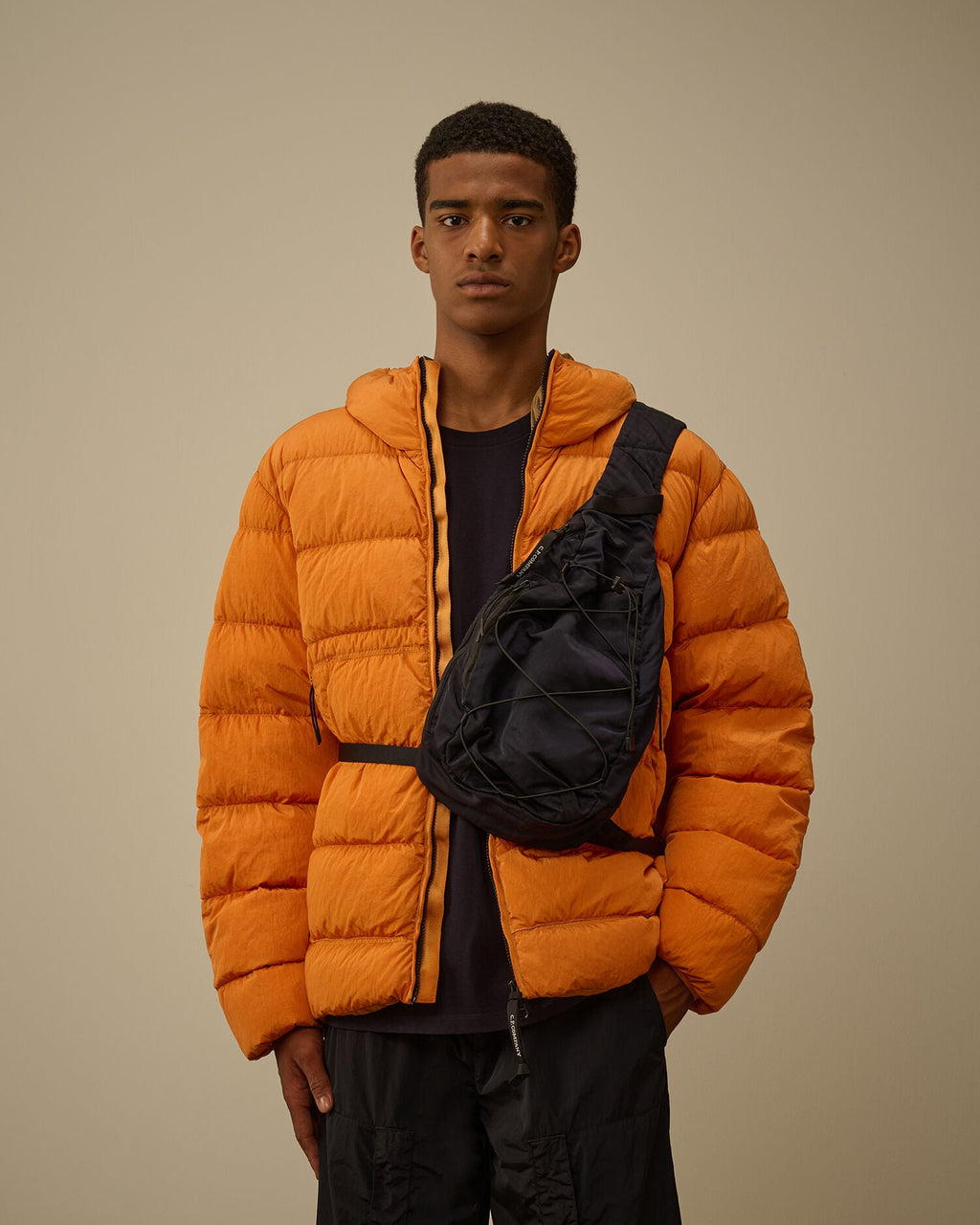 Nylon B Lens Crossbody Rucksack