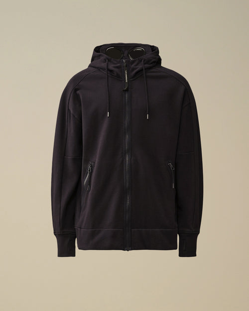 Diagonal Raised Fleece Goggle Sweatshirt