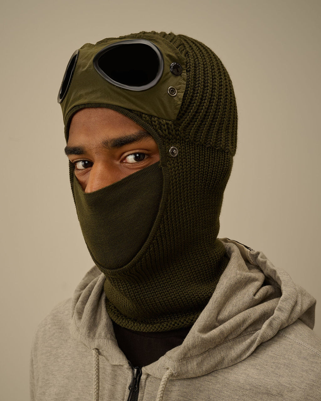 Extrafine Merino Wool Goggle Balaclava